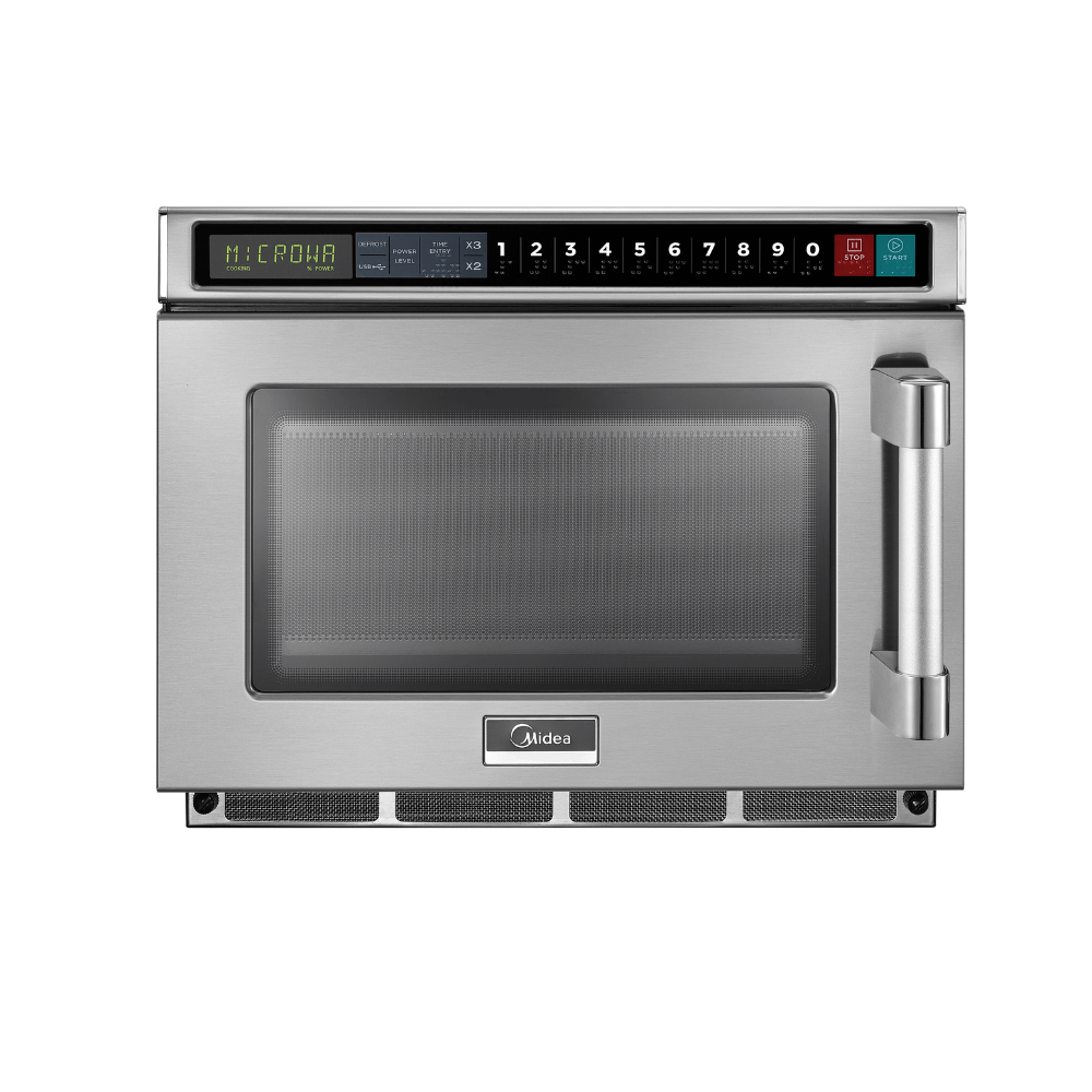 ไมโครเวฟ MIDEA 17 ลิตร , 1800 W, โปรแกรม 100 เมนู